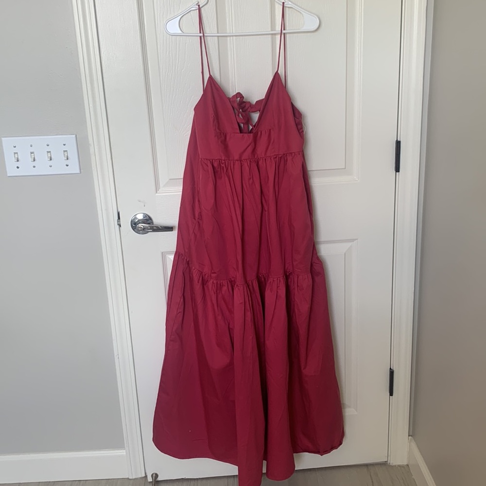 Modern Citizen Orchid Tiered Maxi Dress - Picture 4 of 4